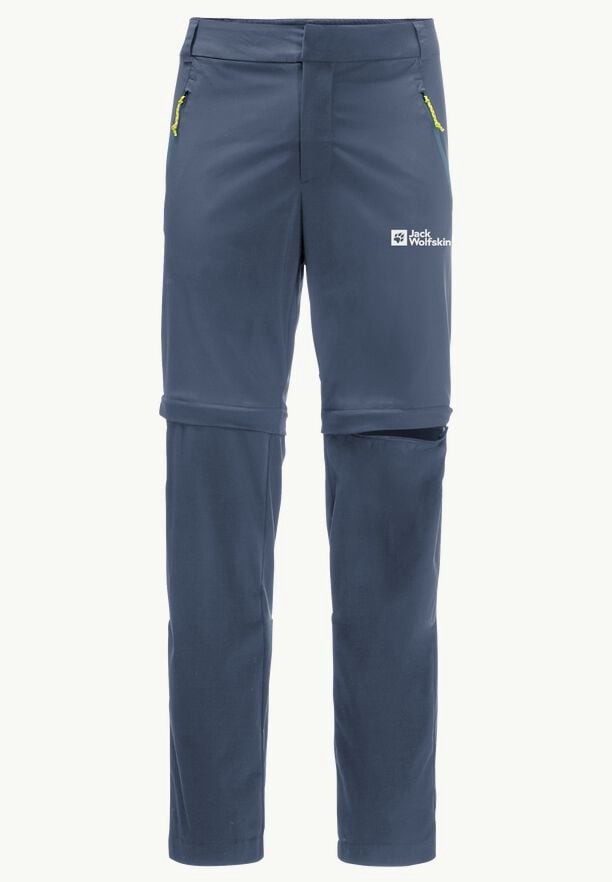 Navy Men Jack Wolfskin Glastal Zip Off Hiking Pants | 63794929
