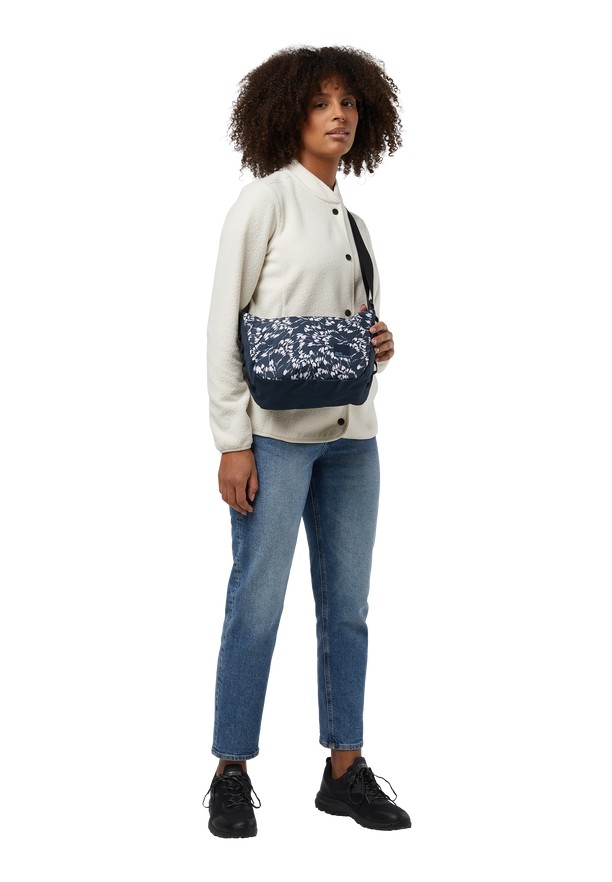 Navy Men Jack Wolfskin Honigberg Shoulder Bags | 26115836