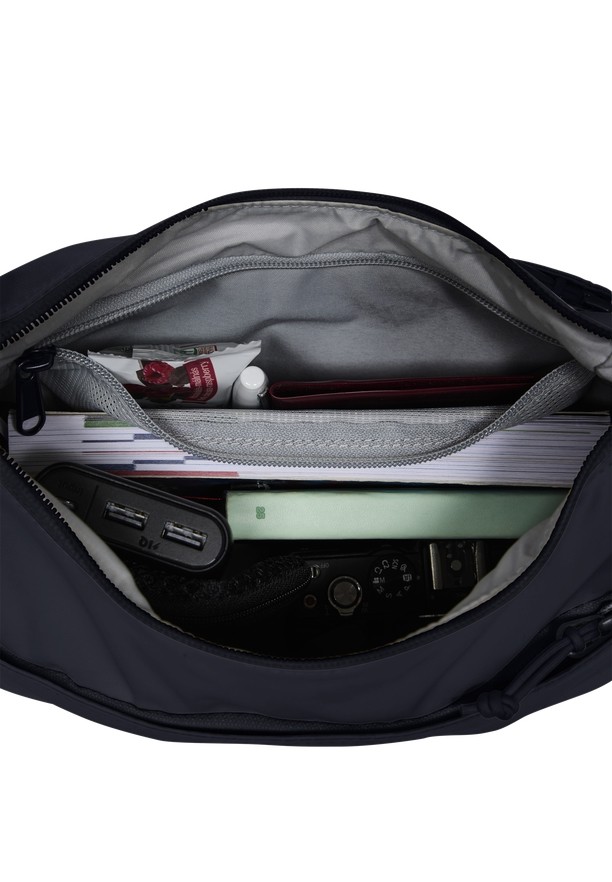 Navy Men Jack Wolfskin Honigberg Shoulder Bags | 57969793