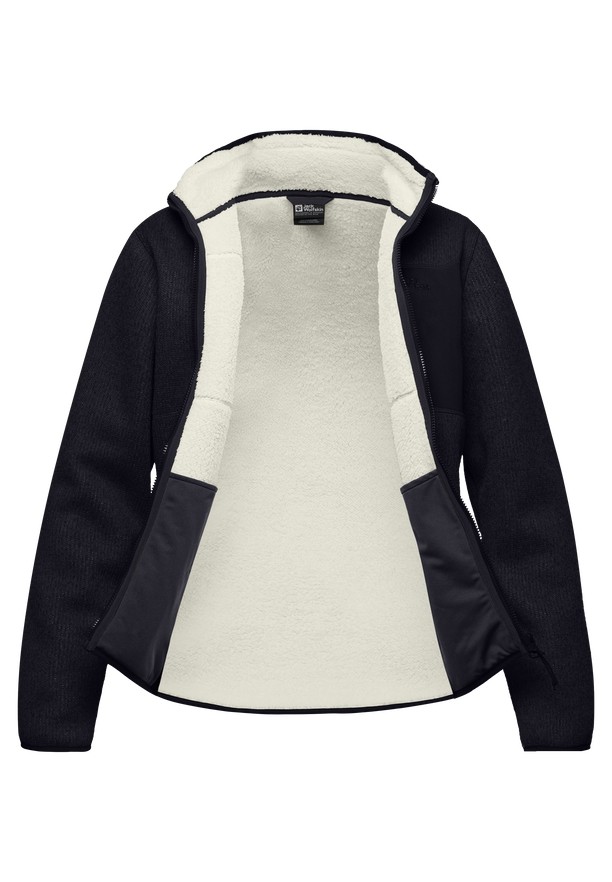 Navy Men Jack Wolfskin Kaminfeuer Fleece Jackets | 79492026