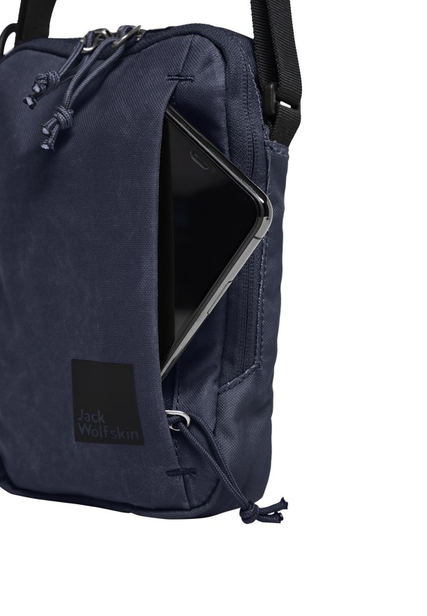Navy Men Jack Wolfskin Konya Shoulder Bags | 41477303
