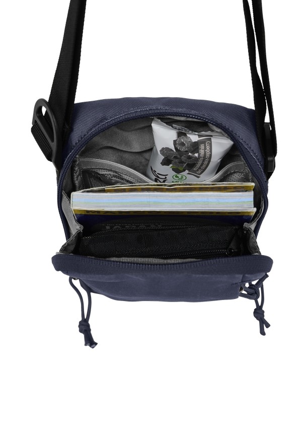 Navy Men Jack Wolfskin Konya Shoulder Bags | 41477303