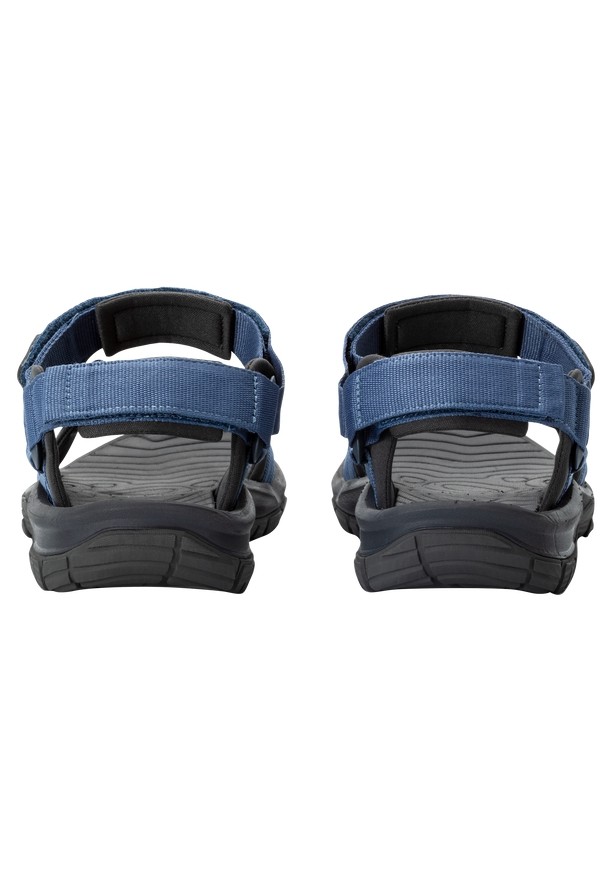 Navy Men Jack Wolfskin Lakewood Ride Sandals | 93792653