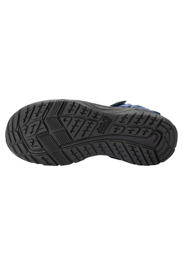 Navy Men Jack Wolfskin Lakewood Ride Sandals | 93792653
