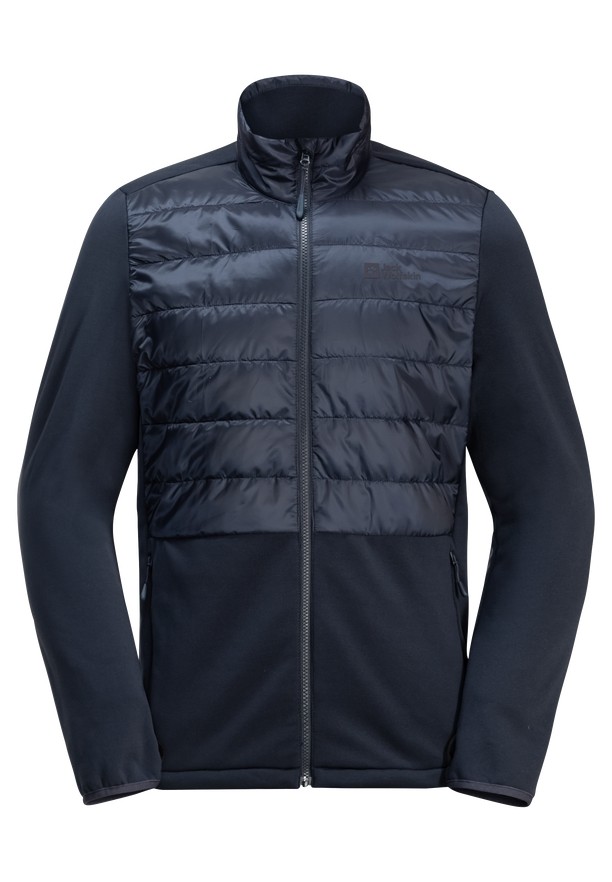 Navy Men Jack Wolfskin Luntal 3in1 Jackets | 22972883