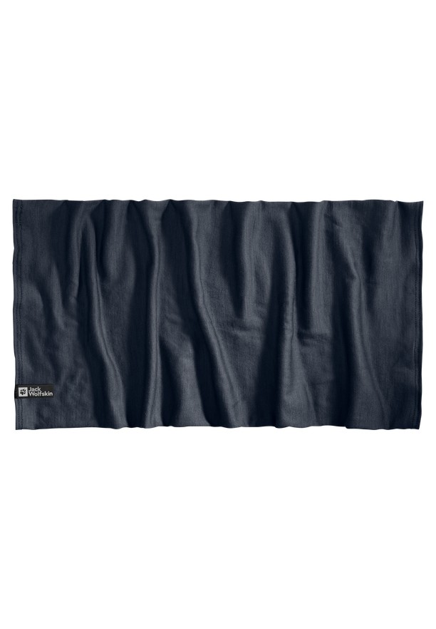 Navy Men Jack Wolfskin Merino Neck Warmer | 97498842