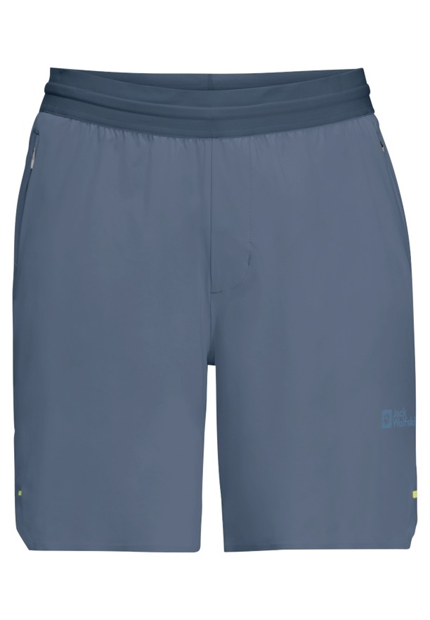 Navy Men Jack Wolfskin Prelight Chill Shorts | 51641218