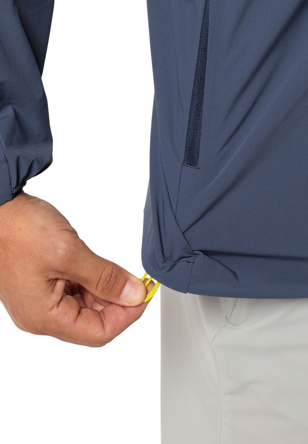 Navy Men Jack Wolfskin Prelight Jackets | 27652319