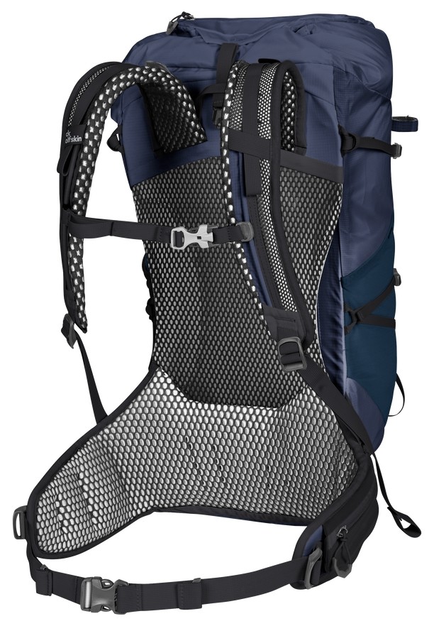 Navy Men Jack Wolfskin Prelight Vent 20 Hiking Backpack | 50876028