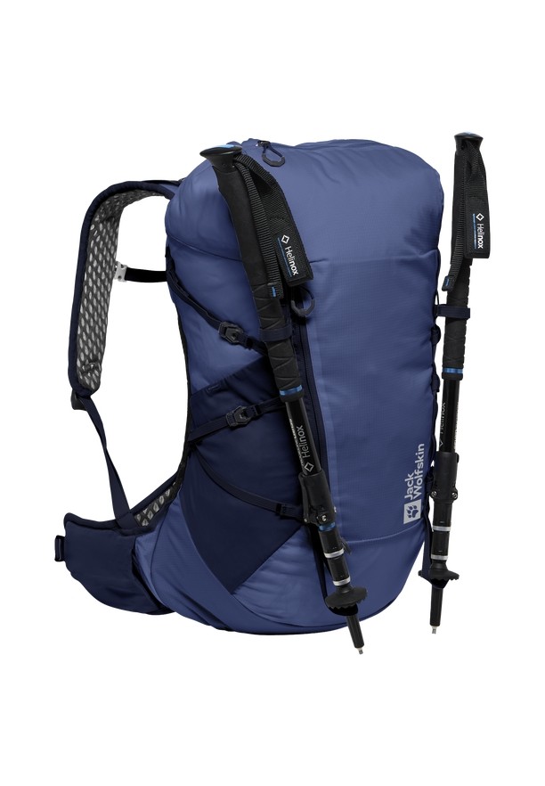 Navy Men Jack Wolfskin Prelight Vent 20 Hiking Backpack | 50876028