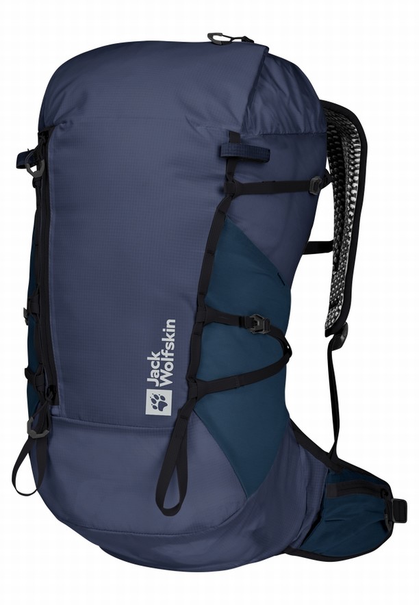Navy Men Jack Wolfskin Prelight Vent 20 Hiking Backpack | 50876028