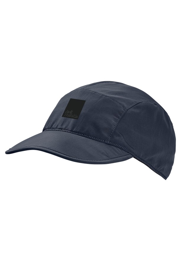 Navy Men Jack Wolfskin Road Trip Caps | 50211421