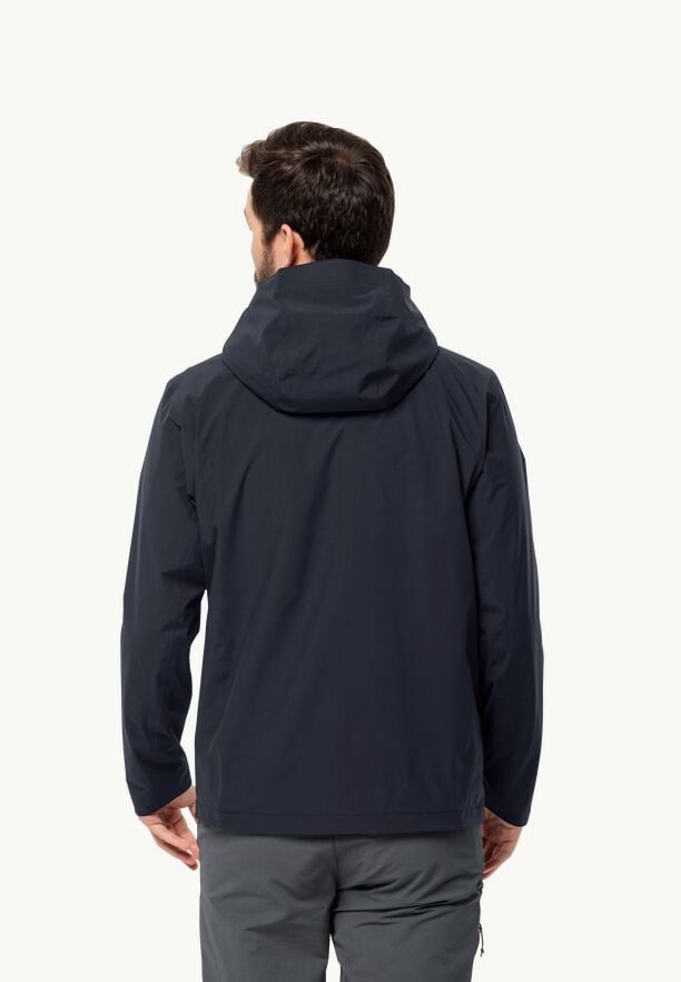 Navy Men Jack Wolfskin Robury 2l Rain Jackets | 93958112