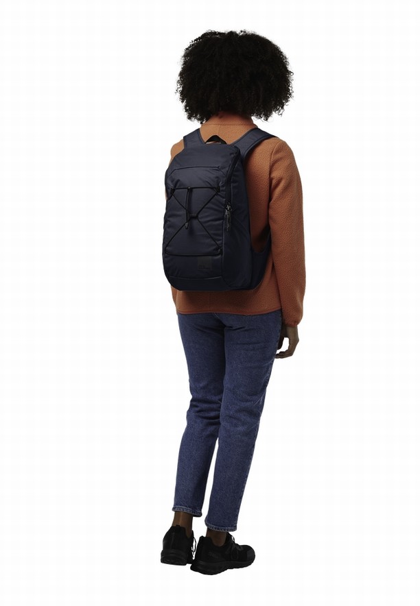 Navy Men Jack Wolfskin Sooneck Backpacks | 33253740