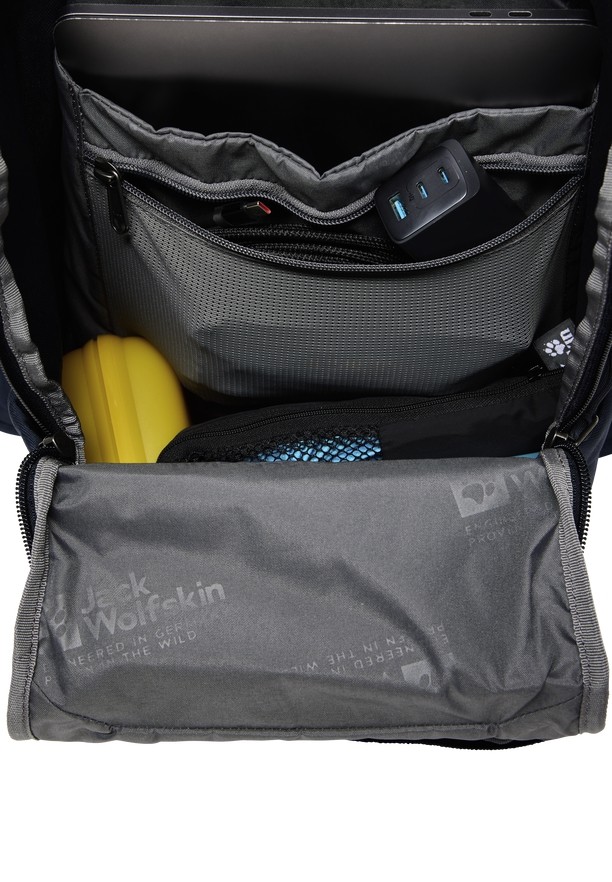 Navy Men Jack Wolfskin Sooneck Backpacks | 42060127
