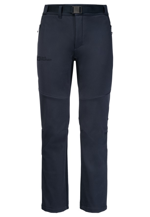 Navy Men Jack Wolfskin Stollberg Hiking Pants | 47256030