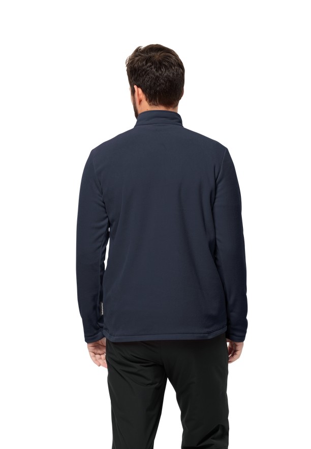 Navy Men Jack Wolfskin Taunus Hz Jumpers | 18056850