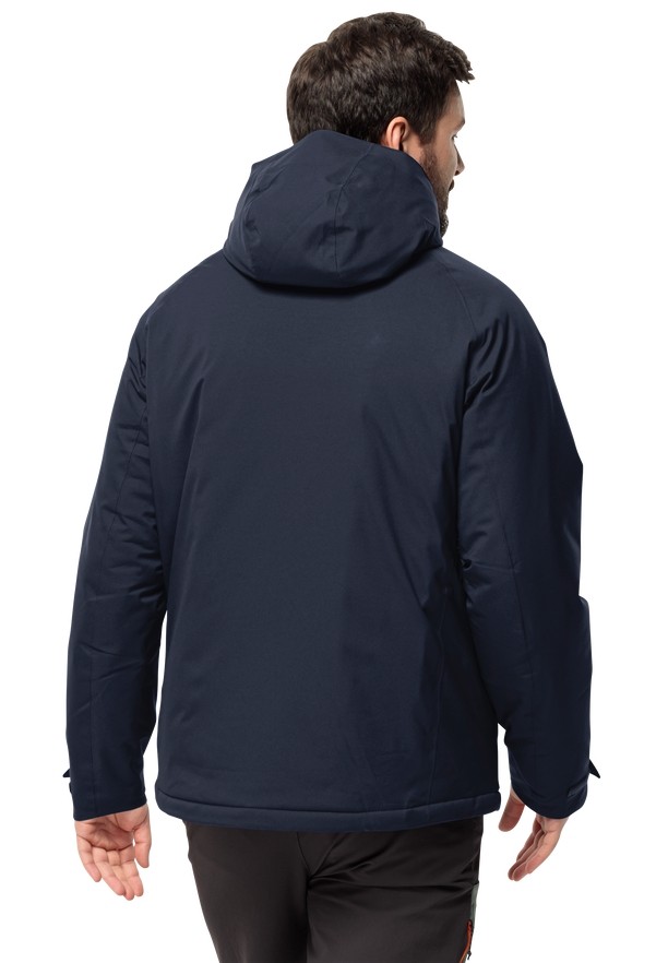 Navy Men Jack Wolfskin Troposphere Ins Winter Jackets | 97967885