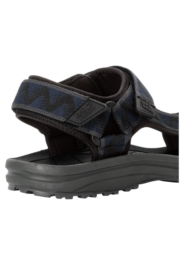 Navy Men Jack Wolfskin Wave Breaker Sandals | 77276746