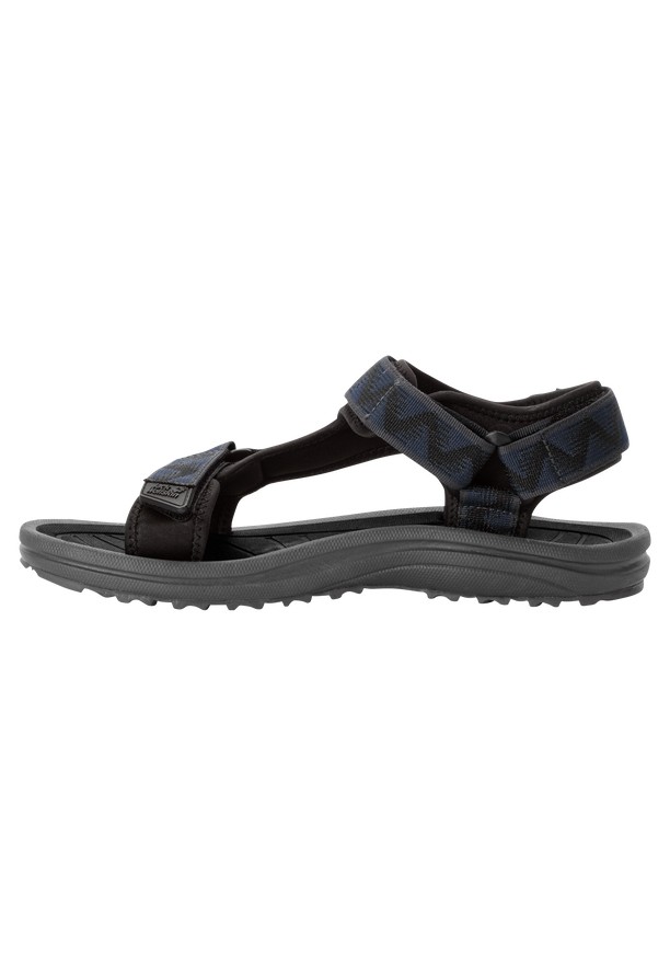 Navy Men Jack Wolfskin Wave Breaker Sandals | 77276746