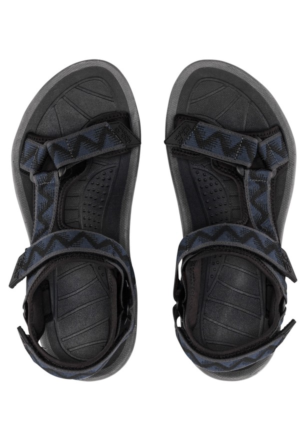 Navy Men Jack Wolfskin Wave Breaker Sandals | 77276746