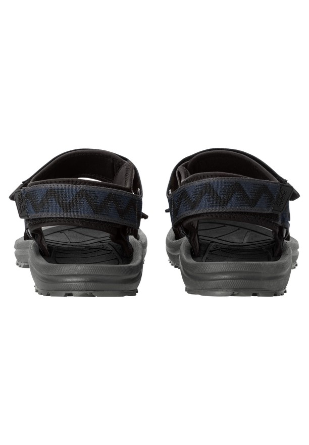 Navy Men Jack Wolfskin Wave Breaker Sandals | 77276746