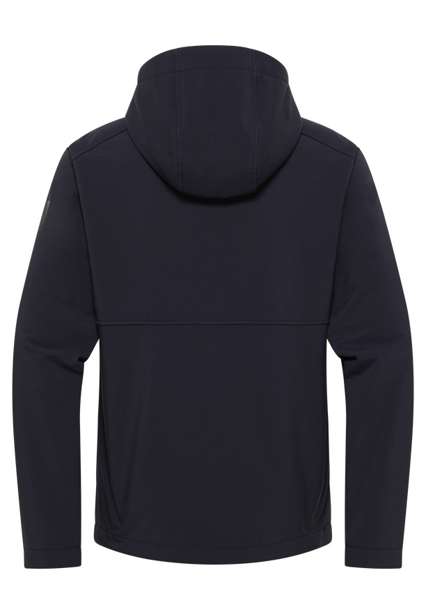 Navy Men Jack Wolfskin Windland Softshell Jackets | 64175053