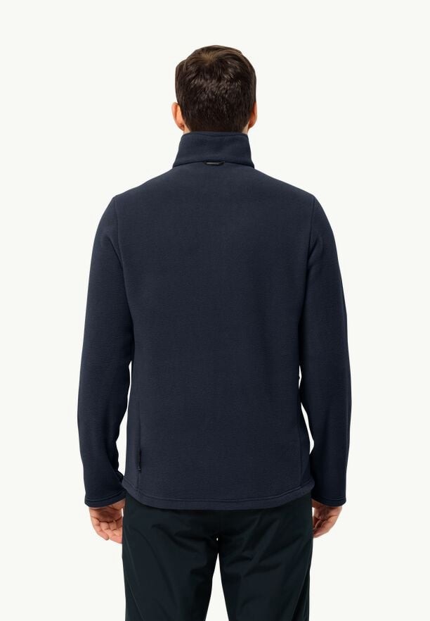 Navy Men Jack Wolfskin Winterstein Fz Fleece Jackets | 12249035