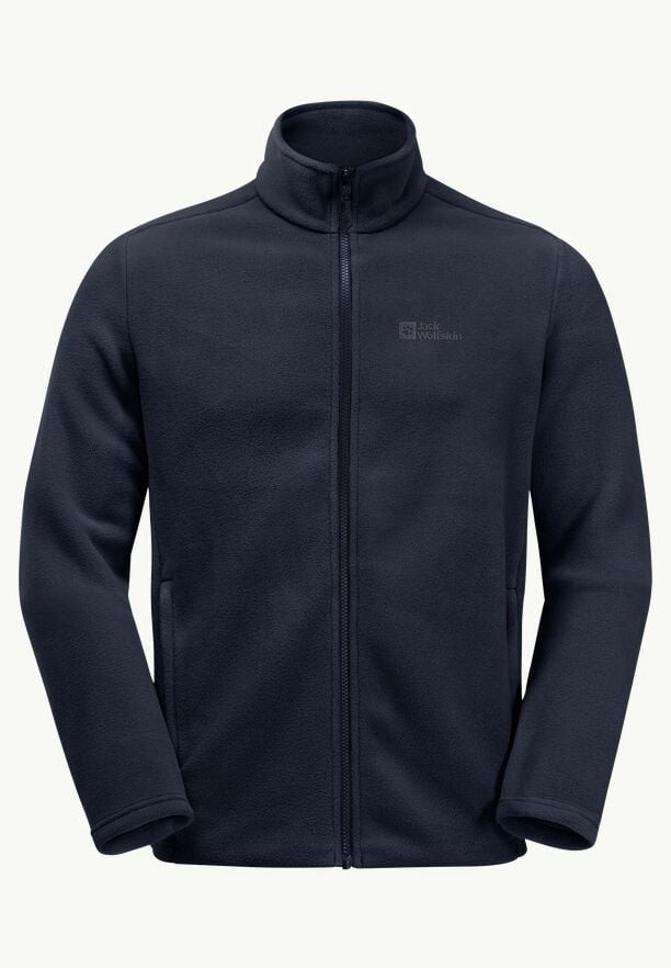 Navy Men Jack Wolfskin Winterstein Fz Fleece Jackets | 12249035