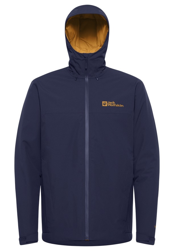 Navy Men Jack Wolfskin Wisper Ins Jackets | 94683240