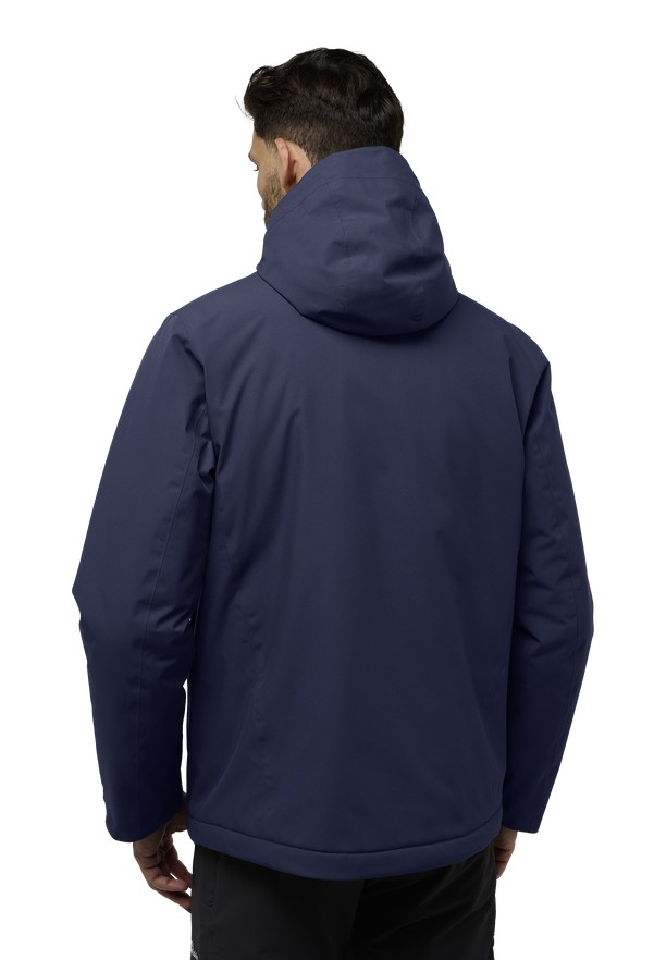 Navy Men Jack Wolfskin Wisper Ins Jackets | 94683240