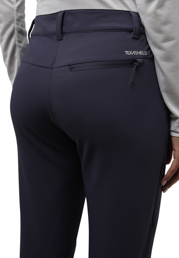 Navy Women Jack Wolfskin Activate Thermic Hiking Pants | 61418851