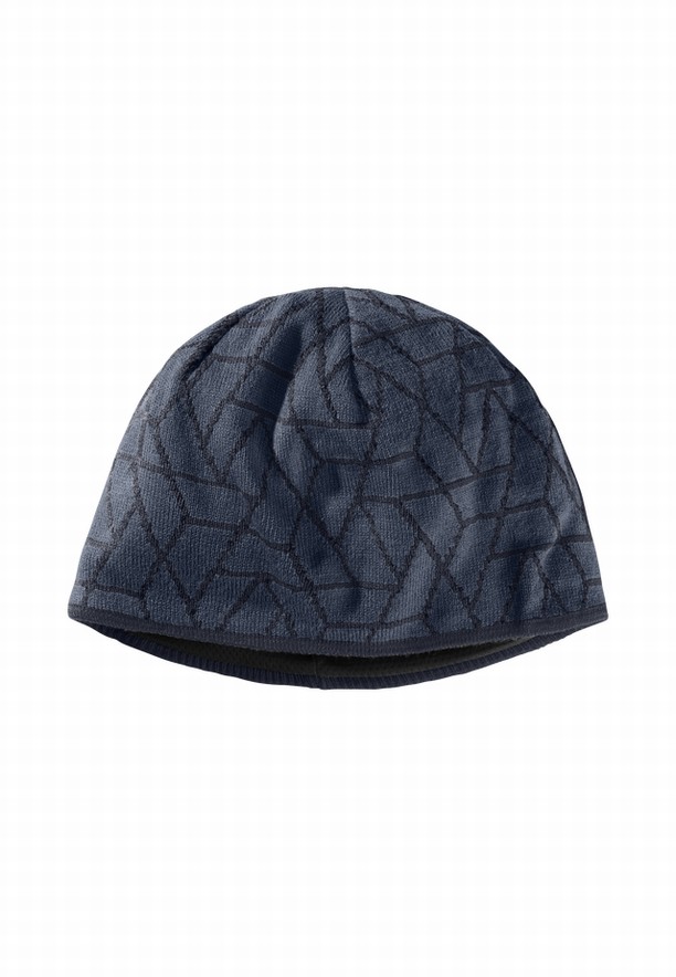 Navy Women Jack Wolfskin Alpspitze Beanie | 44072252