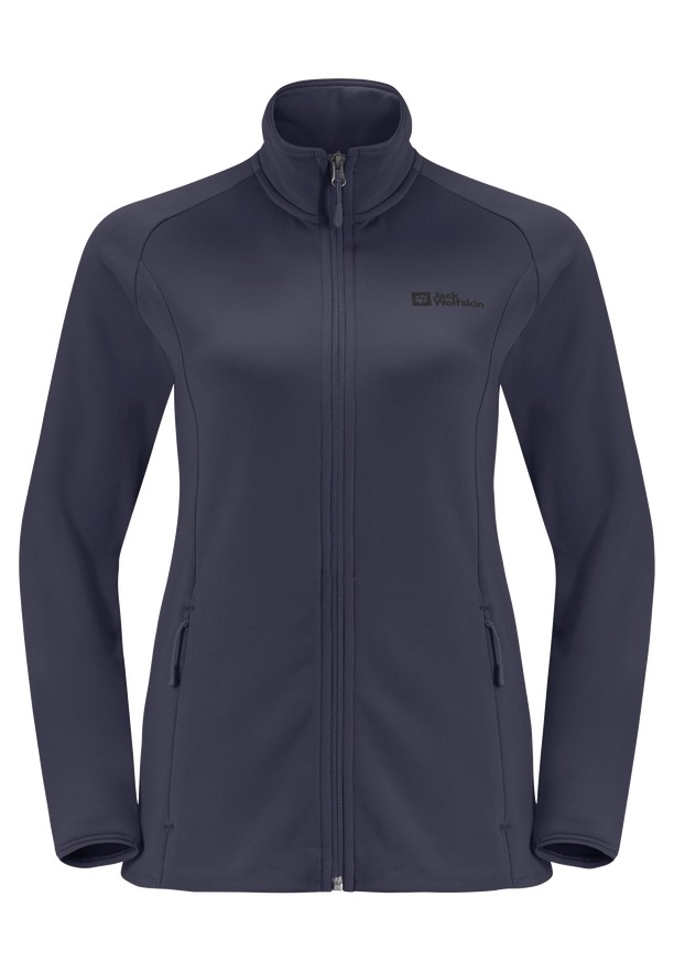 Navy Women Jack Wolfskin Baiselberg Fz Fleece Jackets | 53680373
