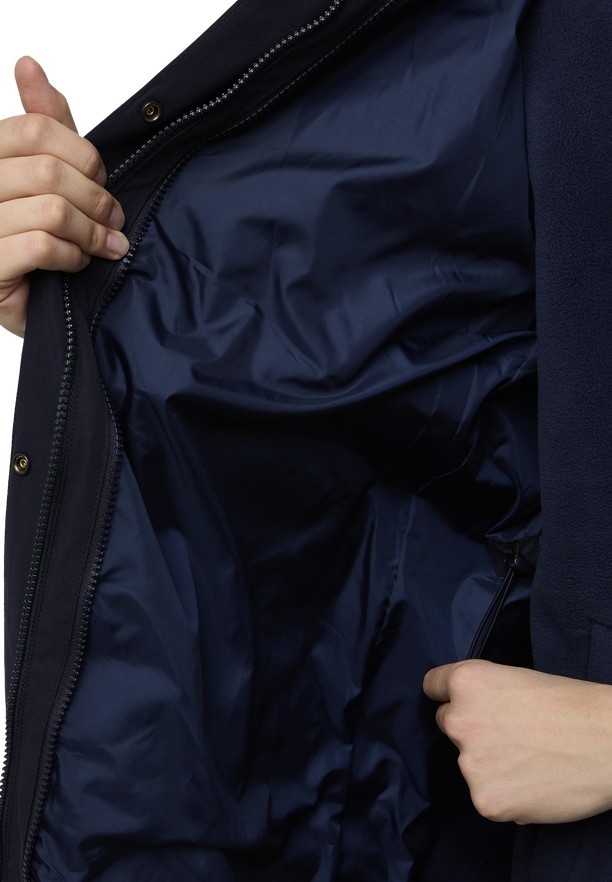 Navy Women Jack Wolfskin Baylight 3in1 Coats | 81059794