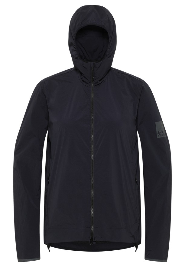 Navy Women Jack Wolfskin Bike Commute Xt Jackets | 48096588