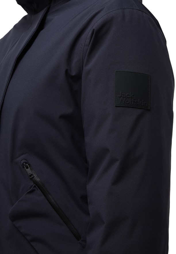 Navy Women Jack Wolfskin Brandenburger Coats | 53120752