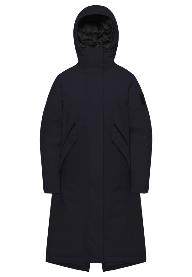 Navy Women Jack Wolfskin Brandenburger Coats | 53120752