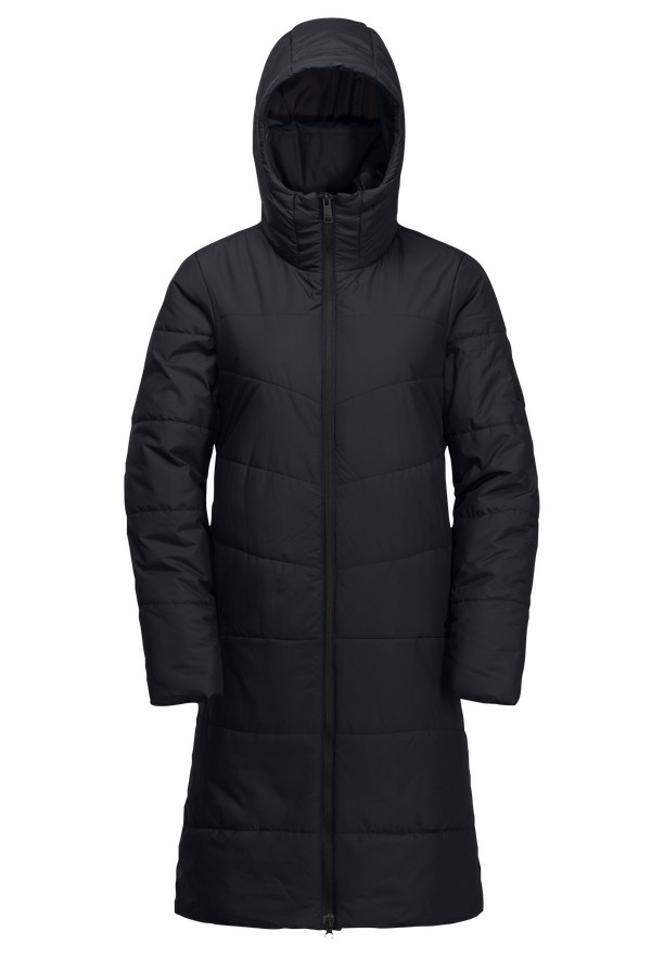 Navy Women Jack Wolfskin Deutzer Coats | 86607998