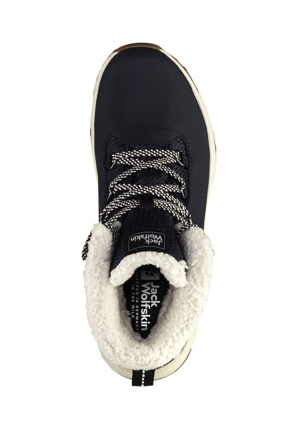 Navy Women Jack Wolfskin Everquest Texapore Mid Winter Shoes | 43560666