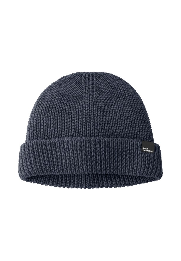 Navy Women Jack Wolfskin Fischer Beanie | 64473889