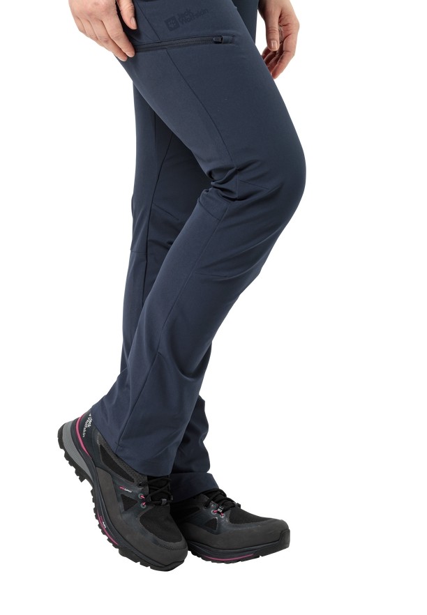 Navy Women Jack Wolfskin Geigelstein Hiking Pants | 28911118