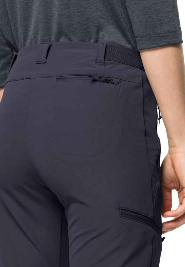 Navy Women Jack Wolfskin Geigelstein Hiking Pants | 34290212