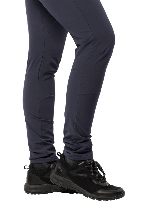 Navy Women Jack Wolfskin Geigelstein Slim Hiking Pants | 47770304