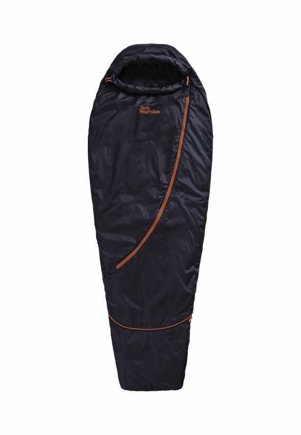 Navy Women Jack Wolfskin Grow Up Dreamer Sleeping Bag | 88159859