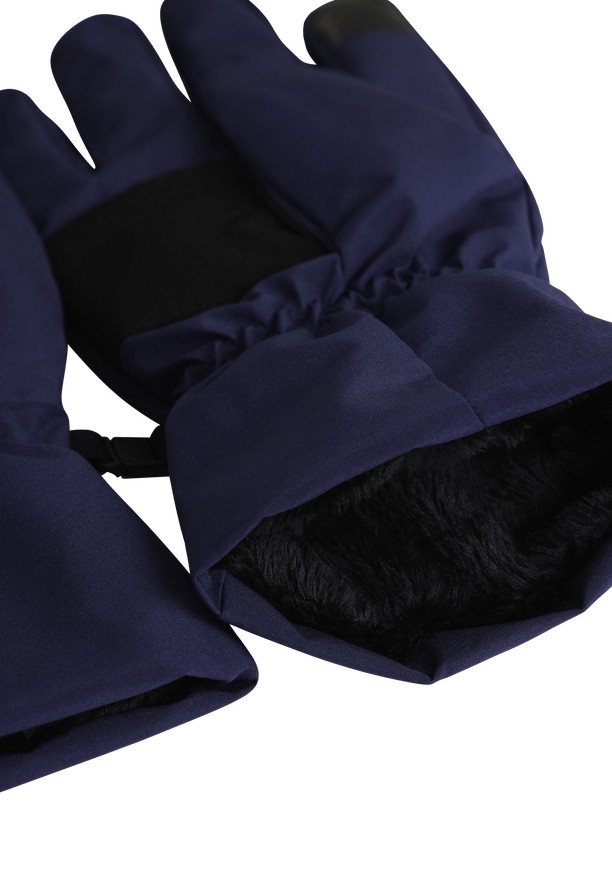 Navy Women Jack Wolfskin Highloft Gloves | 29853568