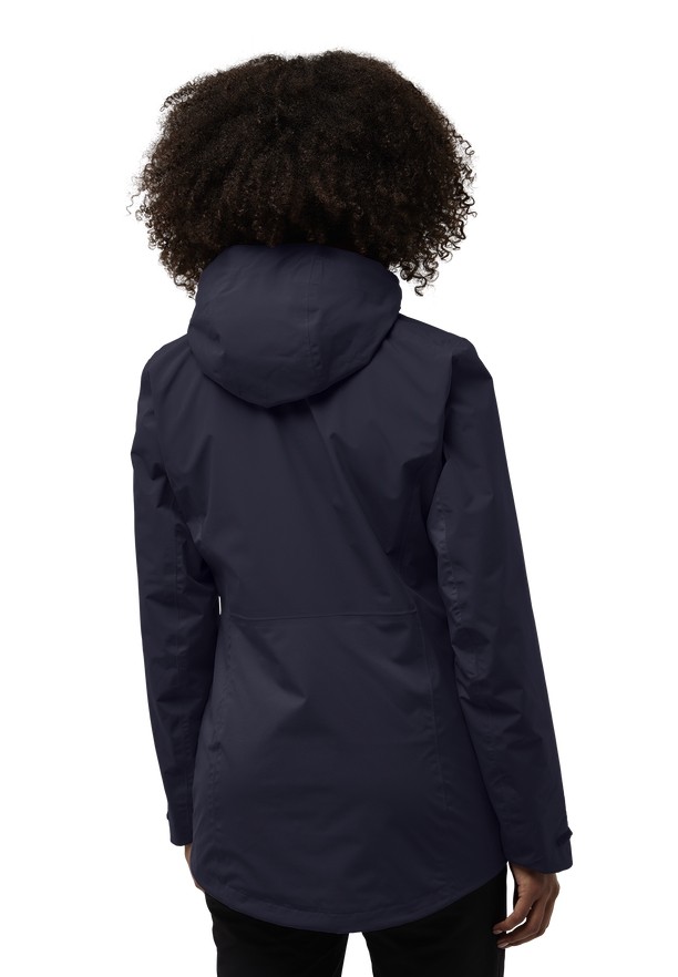 Navy Women Jack Wolfskin Hunberg 3in1 Jackets | 82121086