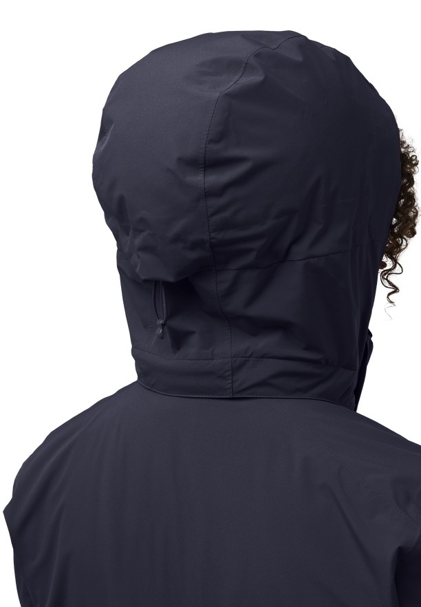Navy Women Jack Wolfskin Hunberg 3in1 Jackets | 82121086