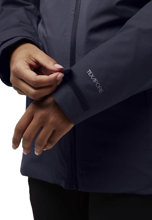 Navy Women Jack Wolfskin Hunberg 3in1 Jackets | 82121086