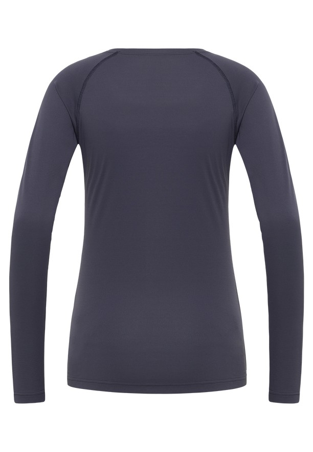 Navy Women Jack Wolfskin Infinite Light Ls T Shirts | 31136966